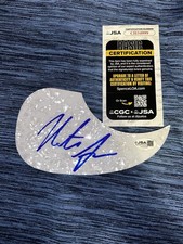 Nate Smith Signed Acoustic Pickguard Country Music Legend JSA Auth #2
