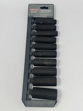 Craftsman Evolv 10 Pc Deep Impact Socket Set 12 Drive Metric 10-24 Mm 16887 Craftsman Evolv 10 Pc Deep Impact Socket Set 12 Drive Metric 10-24 Mm 16887