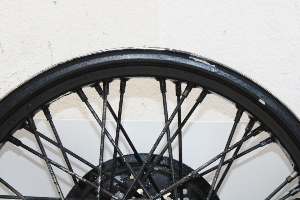 2004 HONDA SHADOW AERO 750 VT750C OEM FRONT WHEEL RIM - Image 3 of 4