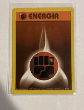 (Italian) Pokémon TCG - Fighting Energy (Energia) 97/102 - WOTC Base Set 2000 NM