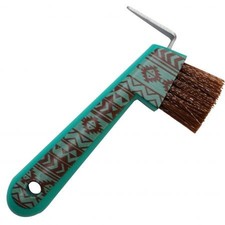 Navajo Print Plastic Hoof Pick