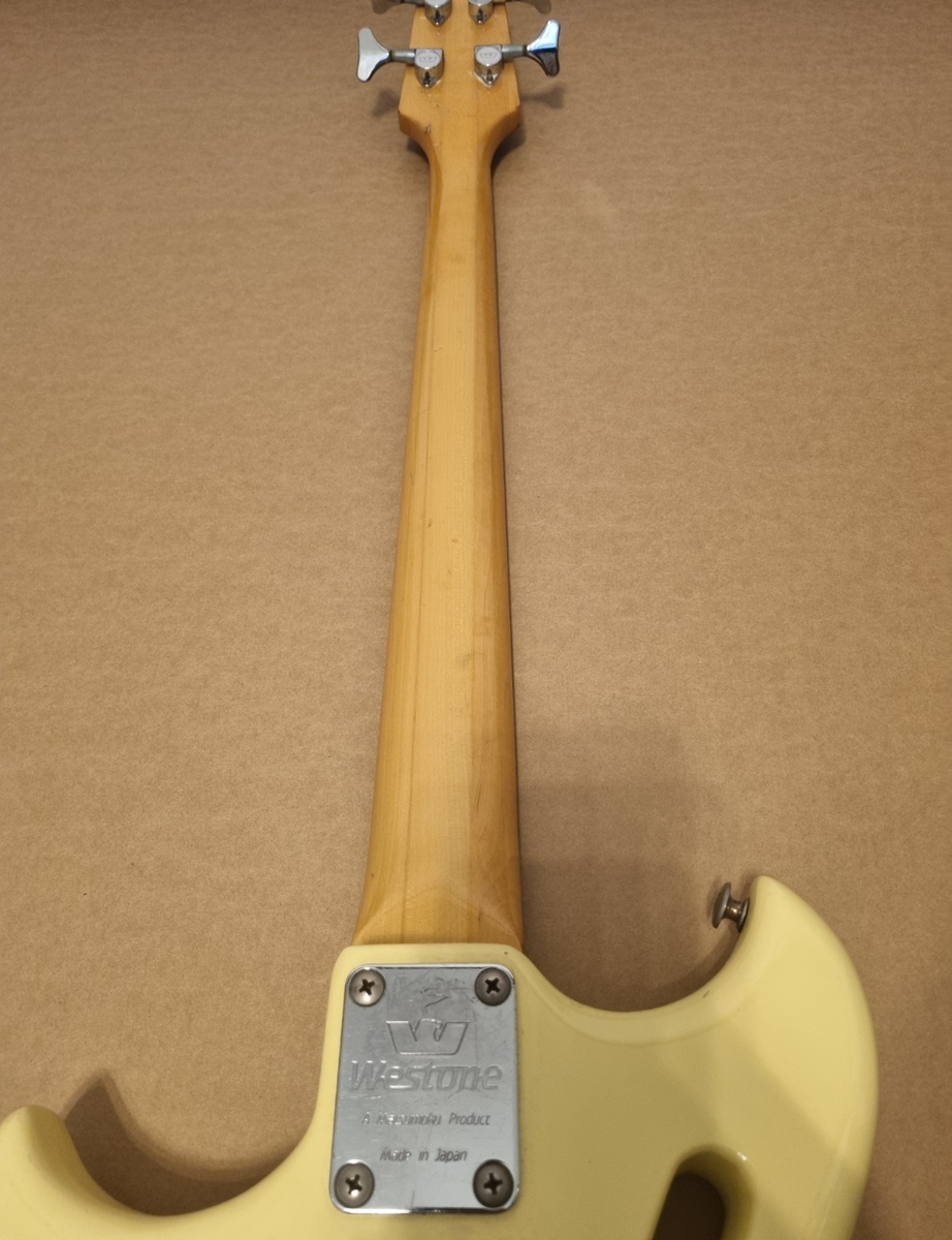 Rare 1980's Westone Thunder I Custom Passive Bass Matsumoku Japan