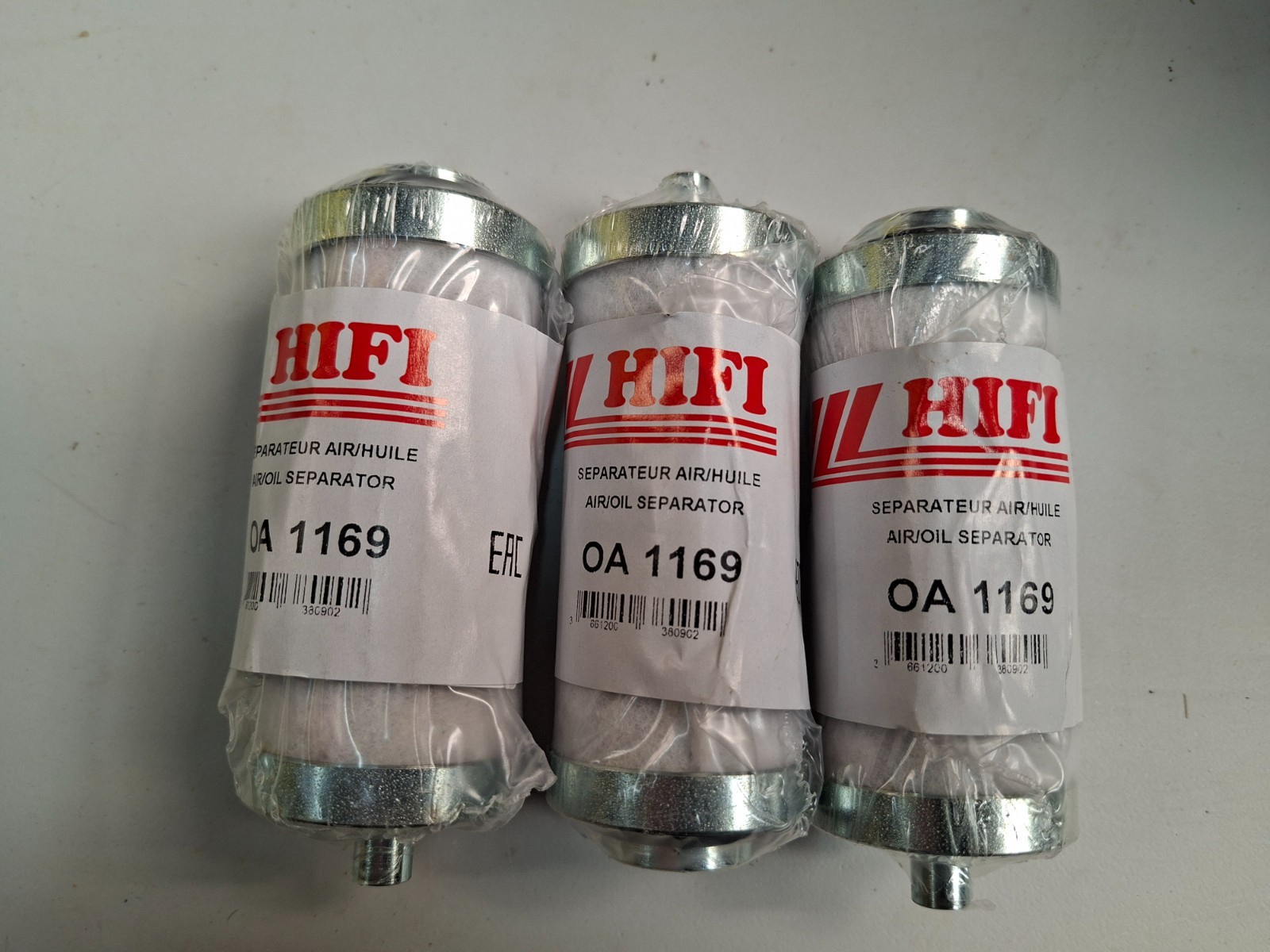 Séparateur air huile HIFI FILTER OA 1169 neuf pour compresseur industriel lot de 3 pcs