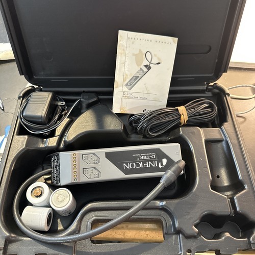 Used Working Inficon D-Tek Refrigerant Leak Detector 703-C06-G1 12VDC 500MA