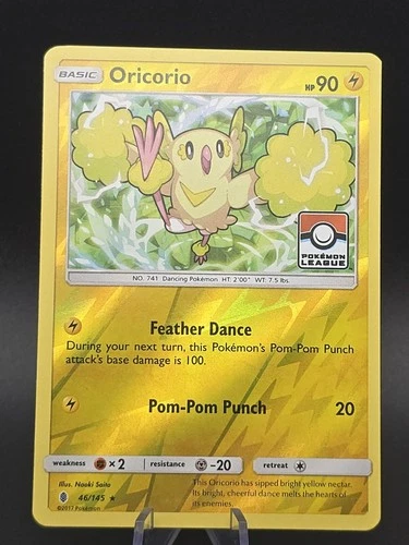 Oricorio - (Pokemon League) 046/145 League & Championship Cards Reverse Holo - product listing photo