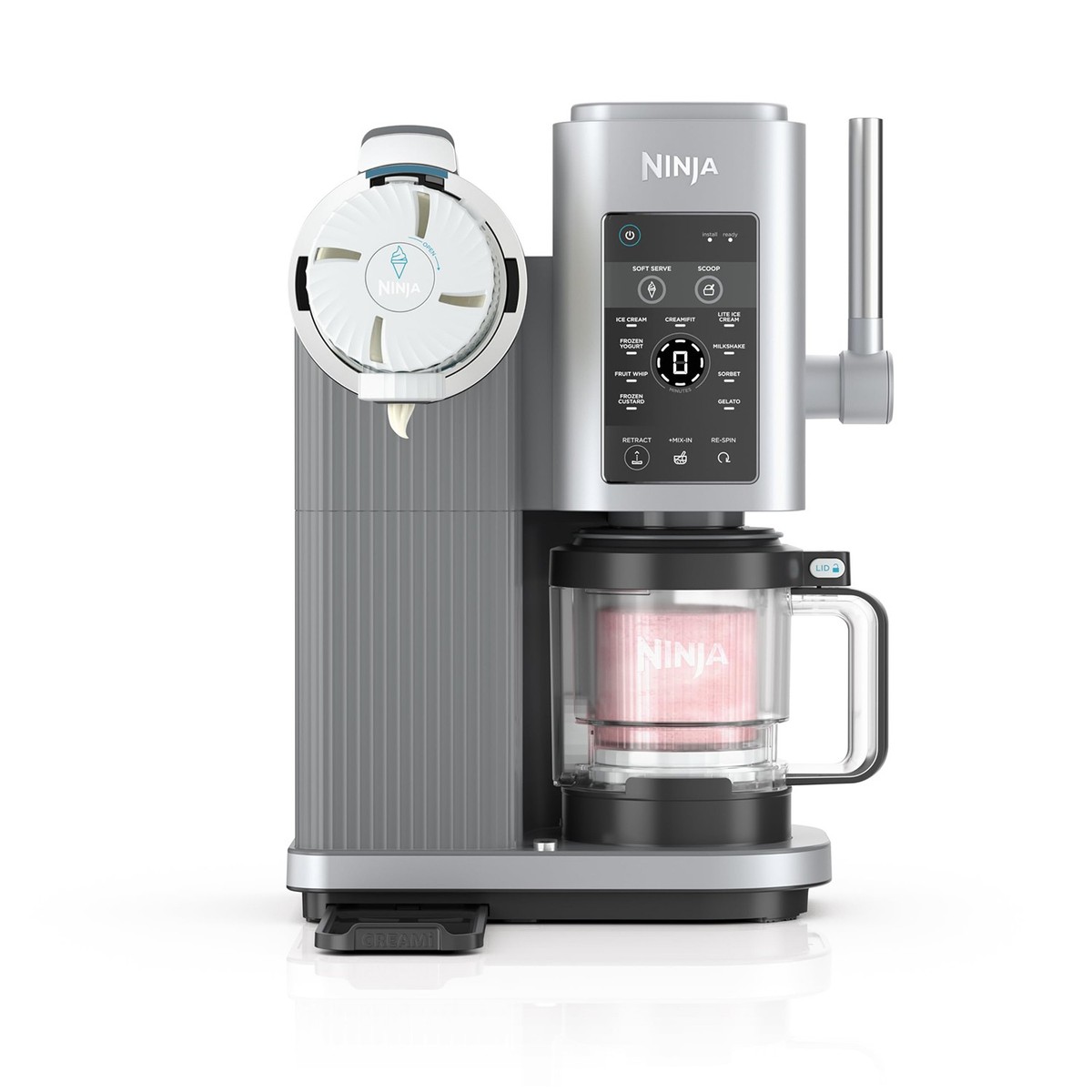 Ninja CREAMi Swirl 13-in-1 Soft Serve Ice Cream Machine - NC701 | eBay