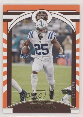2020 Panini Legacy Orange /199 Marlon Mack #31 db5