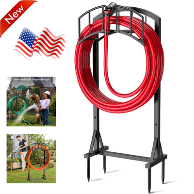 #ad #ad Garden Hose Holder Upgraded Water Hose Holder Holds 151 feet Hose Heavy Duty $28.99
