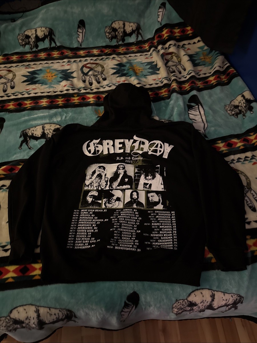 uicideboys 2025 Grey Day Tour XL Hoodie | eBay