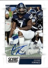 2019 Score #433 Oshane Ximines Rookies Signatures