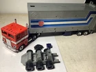 Transformers G1 vintage Diaclone Molded Optimus Prime Metal Plates