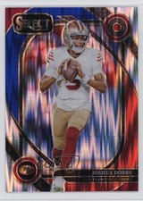 2024 Panini Select Club Level Red & Blue Shock Prizm R Joshua Dobbs #273 0c4