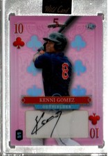Kenni Gomez 2024 Wild Card Pink Auto 1/1