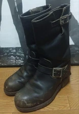 Vintage SANTAROSA Engineer Boots Chippewa Red Wing Wesco US7.5E