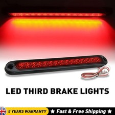 Red 15 LED 3rd Third Brake Light Bar Rear Stop Lamp For Ford Transit Van 12V UK