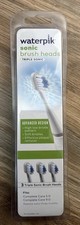 Waterpik Triple Sonic Toothbrush Heads STRB-3WW Complete Care 3 Pack OEM