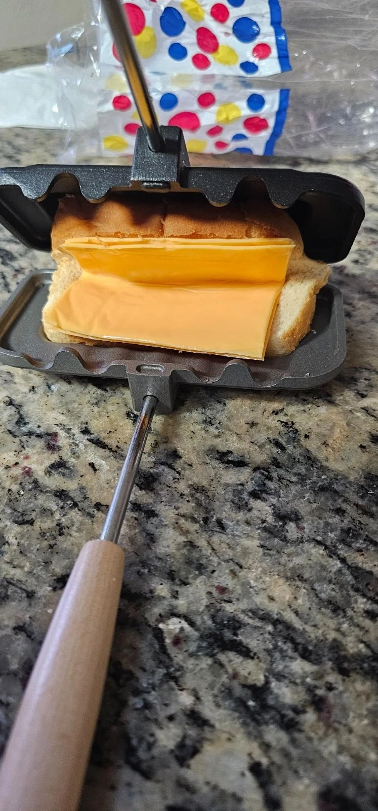 Double Sided Sandwich Maker Nonstick Frying Pan Grill for Breakfast Cooking