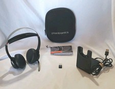 Plantronics Voyager Focus UC B825 Bluetooth Headset 203079-101 W/ CHARGING STAND