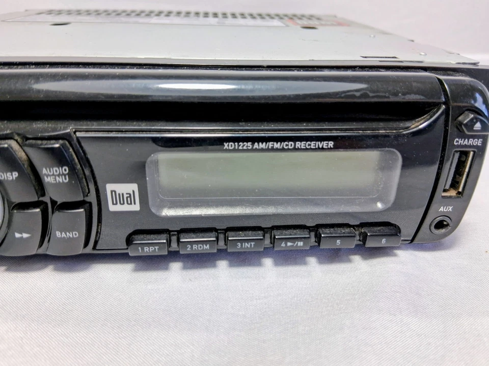 Used Dual XD1225 In-Dash AM/FM Receiver, CD/CD-R/CD-RW Compatible - Image 3 of 4