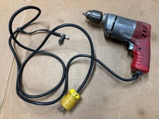 Milwaukee, 0222-1, Electric Drill, Heavy Duty, Reversing, 3/8” Chuck