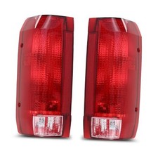 Tail Lights Rear lights Assembly Compatible with Ford 1990-1996 Ford F150 Red