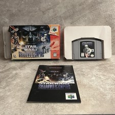 Star Wars Shadows of the Empire (Nintendo 64 N64) CIB. Mint Cartridge. Fast Ship