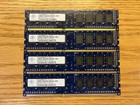 Lot of (4) 4Gb Nanya Pc3-12800U Ddr3-1600 Desktop Ram Memory | 16Gb Hp Dell