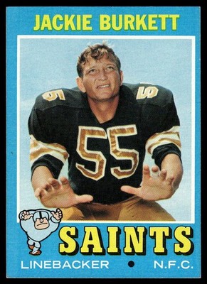 1971 Topps Football - Pick A Card - Cards 131-263