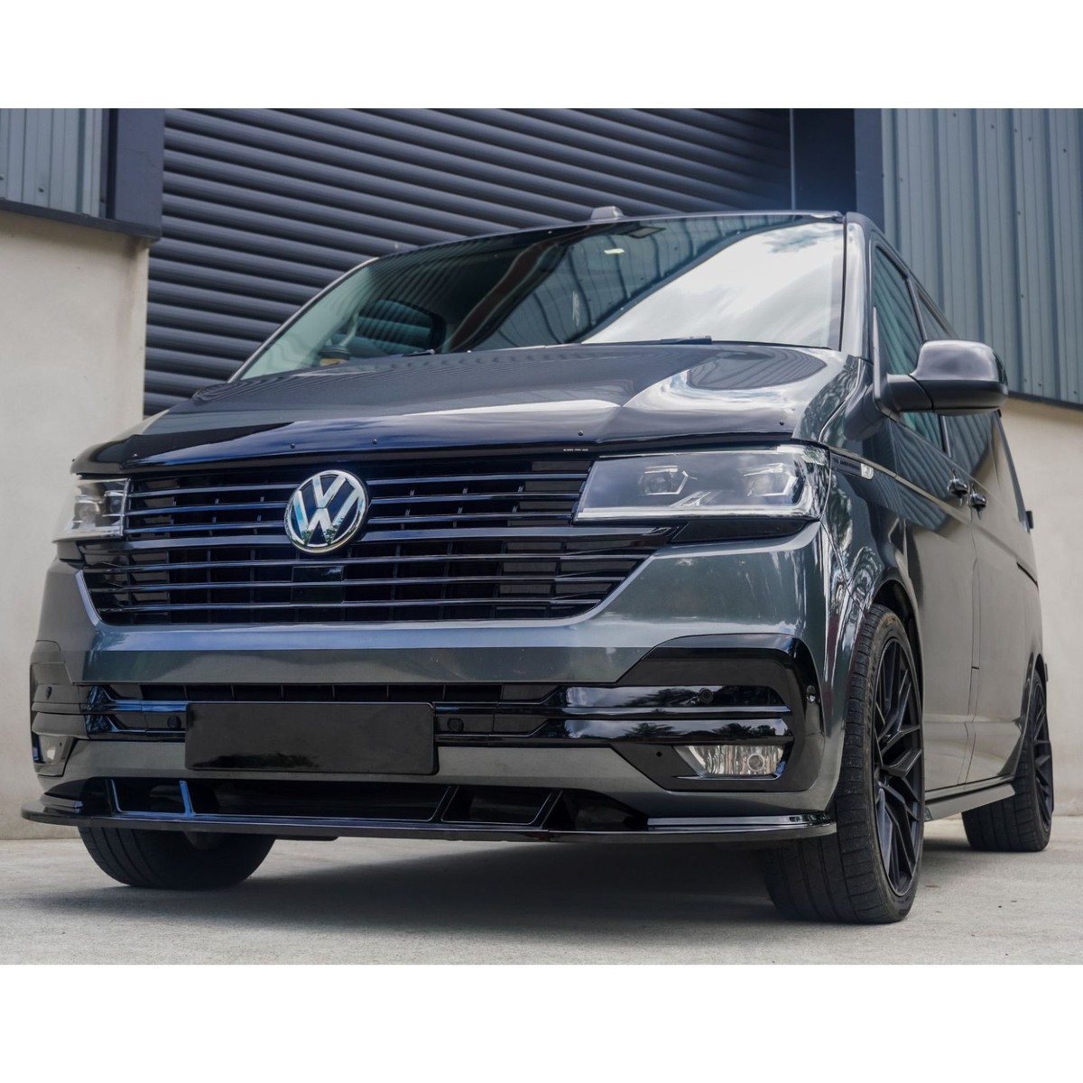 【貴重】VW トランスポーター T6スポイラーフロントリップ FOR VW TRANSPORTER T6.1 2019- 2024 FRONT SPLITTER SPOILER TRIM LIP