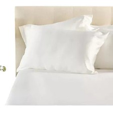 Kim Gravel Rayon Made From Bamboo Blend Stay Tuck Sheet Set White