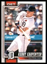 2026 Topps #61 Kerry Carpenter Detroit Tigers 58731