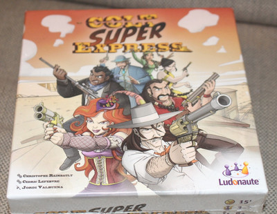 New & Sealed RARE COLT SUPER EXPRESS Game by Ludonaute - SEALED