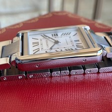 Cartier Tank Solo XL WSTA0029 Automatic Stainless Steel Wristwatch Box & Papers 8