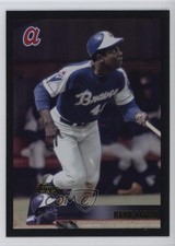 2025 Topps Archives 1996 Topps Black Foilboard Hank Aaron #116 HOF 1jk7