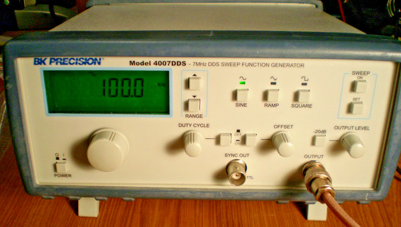BK PRECISION 4007DDS 7MHZ DDS Sweep Function Generator TESTED WORKING