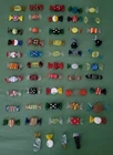 VTG MCM • Lot of 54 • Colorful Art Murano Style Blown Glass Wrapped Candy Pieces