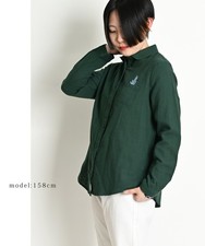 Cactus Embroidered Long-Sleeve Shirt No Pricks When Touched 
