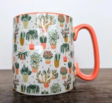 *BRAND NEW* 10 Strawberry Street Brand Bella Ceramic Plant Gal Plant Lady Mug