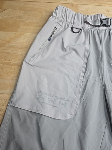UNDER ARMOUR Black Athletic Track Running Pants Size Medium 1374543 559 - Picture 6 of 11