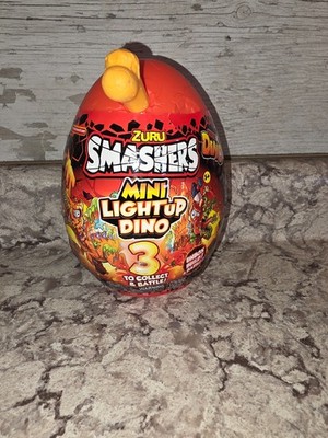 Zuru Smashers Mini Light Up Dino Series 4 Dinosaur Egg Fun Prehistoric *Sealed*