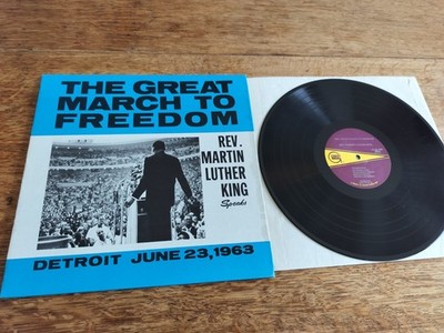 Rev. Martin Luther King - The Great March To Freedom US Gordy 906 Speech EX LP
