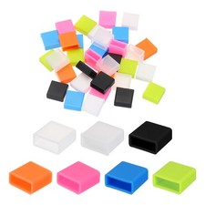 35pcs USB Type a Port Plugs Covers Caps Silicone Anti Dust Protector 7Colors