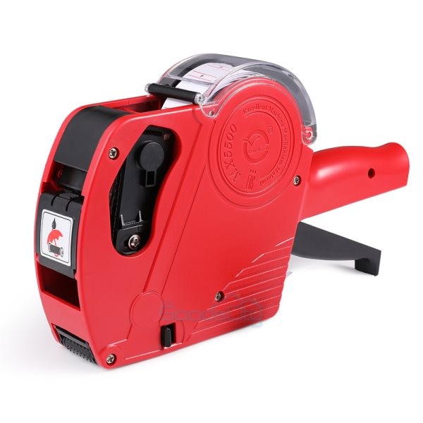 MX-5500 8 Digits Price Tag Gun Labeler Labeller + 5000 Sticker labels ...