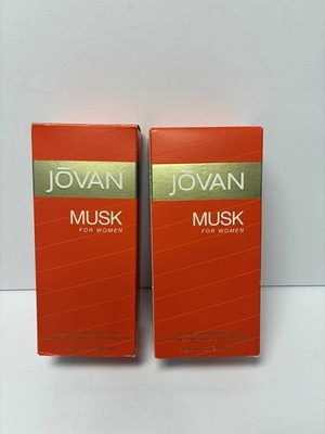 2 PACK - Jovan Musk for Women 3.25 oz Cologne Concentrated Spray