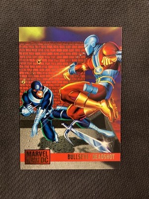 1995 Fleer DC vs. Marvel Comics #87 Bullseye / Deadshot