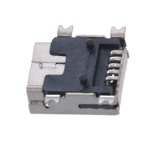 Gdqlcnxb Confezione 10 Mini Usb Tipo B Porta Femmina 5 Pin 180 Gradi Smd Smt - Foto 3 di 4