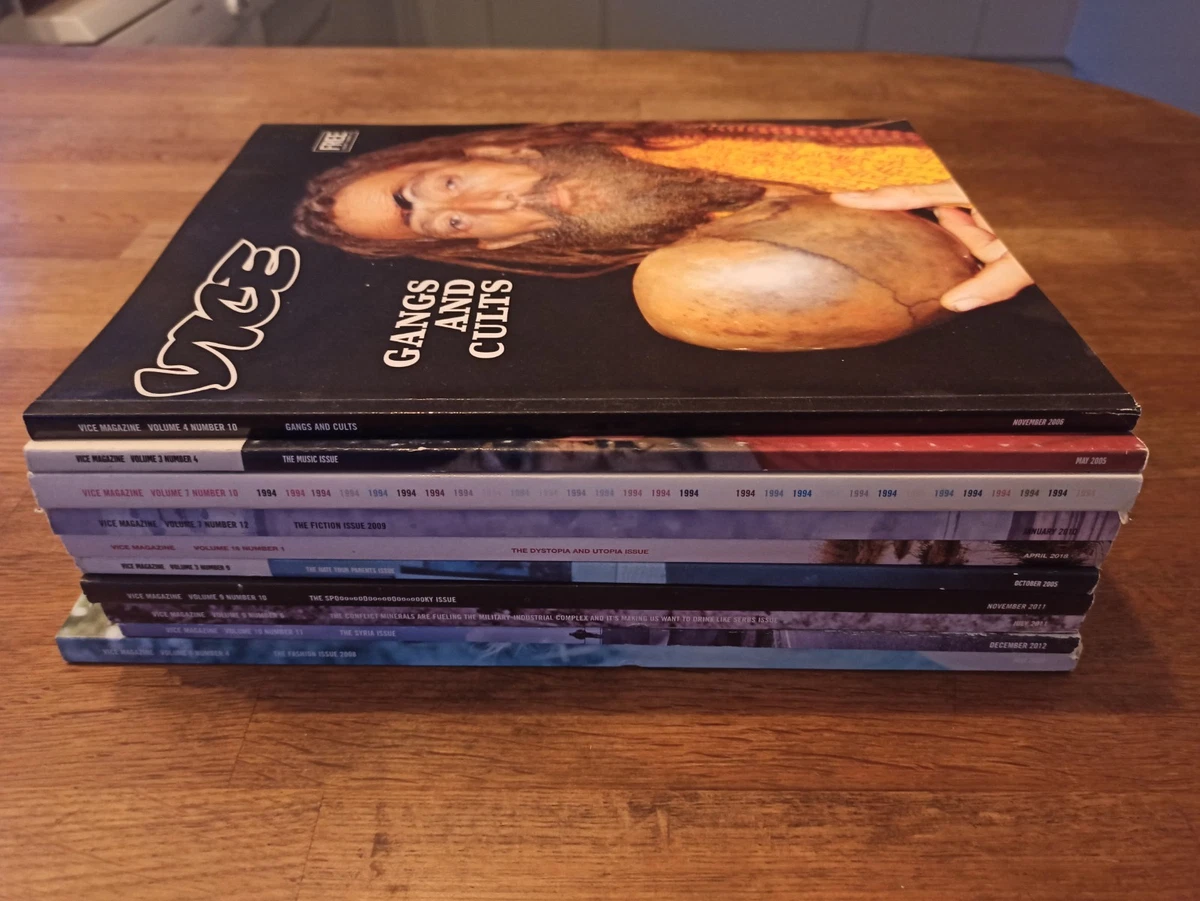 VICE MAGAZINE VOLUME1の2冊セット ドラッグ、音楽特集 Vice Magazines for sale | eBay UK