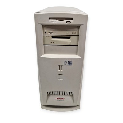  ️ Compaq Deskpro Desktop PC   Pentium II   Defekt / Bastlergerät#217