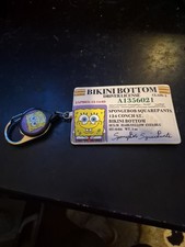 Spongebob Keychain Retractable Lanyard