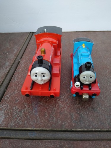 Lot of Two Thomas the Train 2009 Gordon and 2008 James Gullane Mattel not tested - Picture 5 of 10